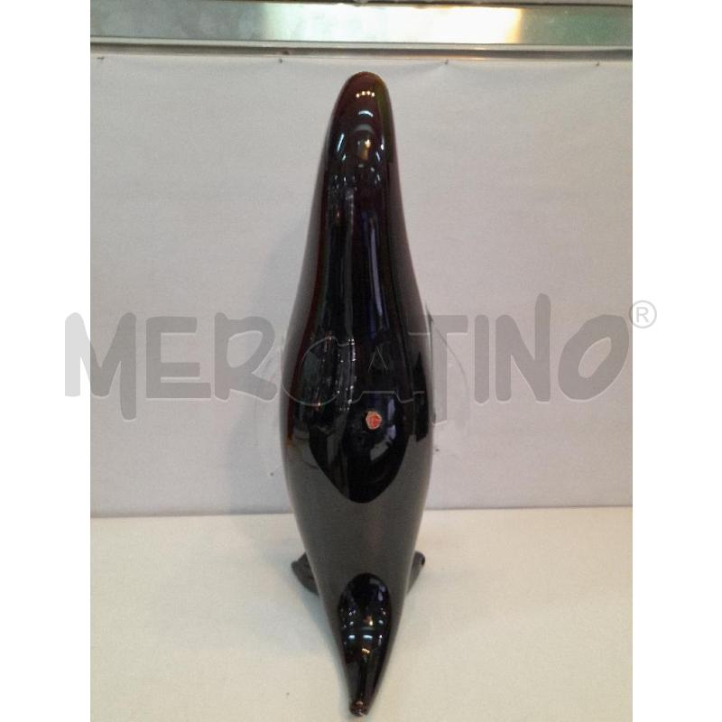 PIN GUINO IMPERATORE MURANO | Mercatino dell'Usato Roma talenti 3
