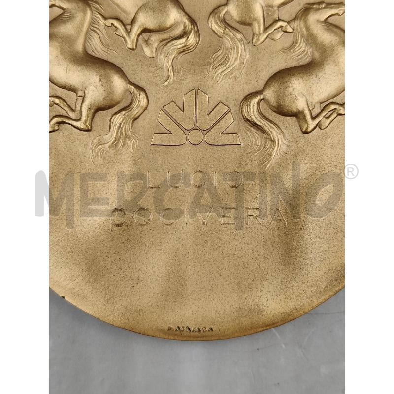 PLACCA BANCO DI ROMA VERDI 1880 1980 | Mercatino dell'Usato Roma talenti 3