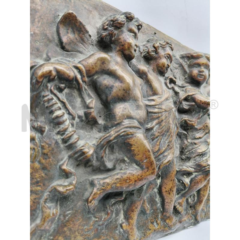 PLACCA BRONZO ANGELI LIBERTY | Mercatino dell'Usato Roma talenti 3