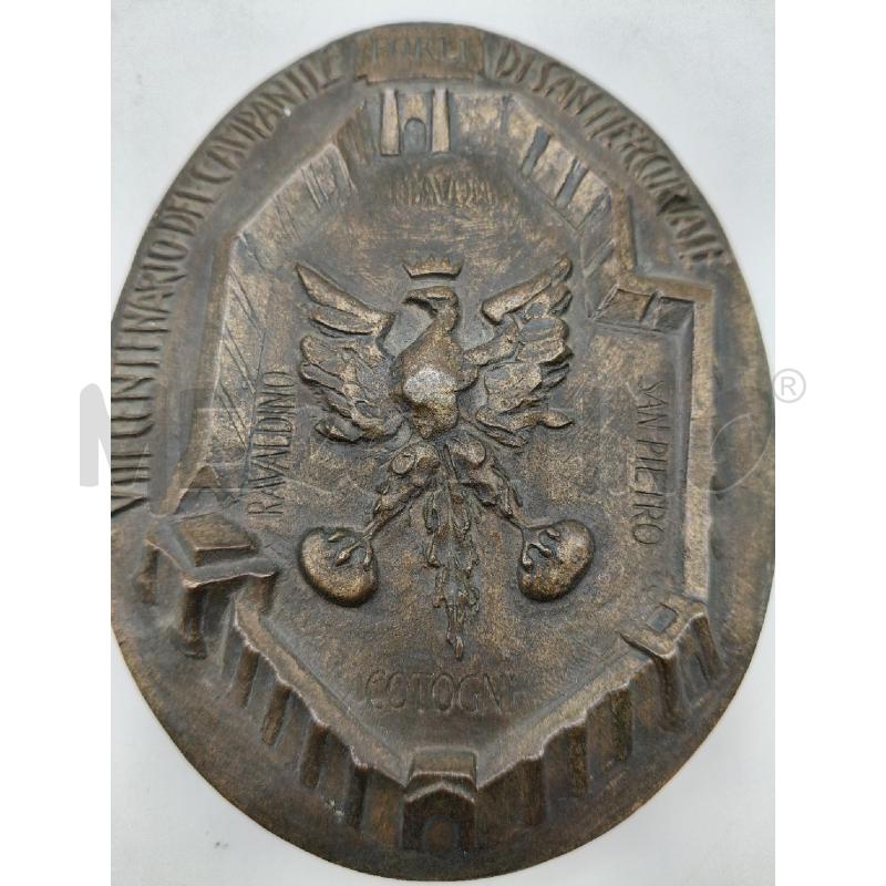 PLACCA CENTENARIO DEL CAMPANILE FORLI | Mercatino dell'Usato Roma talenti 3