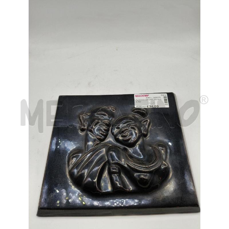 PLACCA CER ART DECO'DA RIV  | Mercatino dell'Usato Roma talenti 1