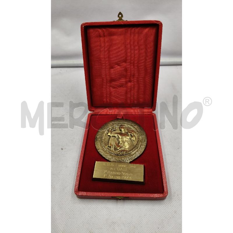PLACCA IL G.S FIAMME ORO ALL'OASI | Mercatino dell'Usato Roma talenti 1