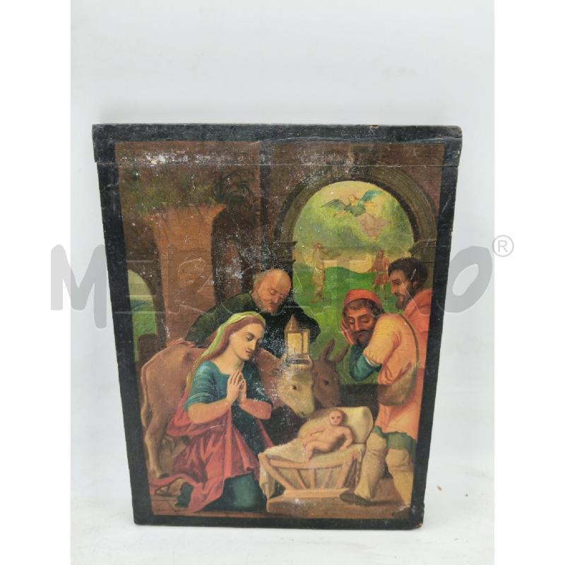 PLACCA LEGNO EP NATIVITA' | Mercatino dell'Usato Roma talenti 2