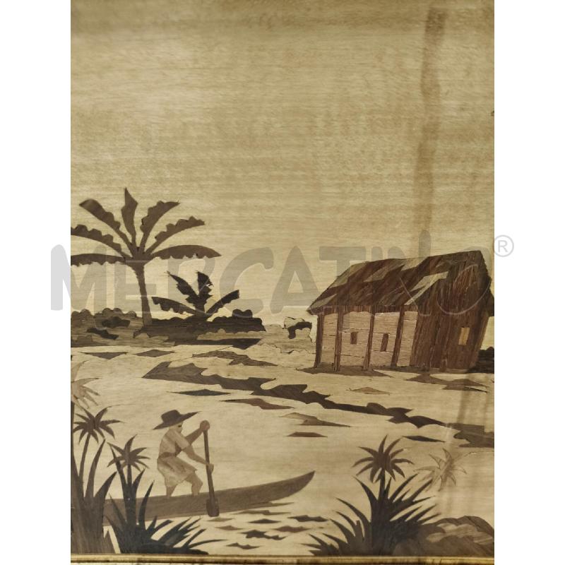 PLACCA LEGNO INTARSIO C DOR | Mercatino dell'Usato Roma talenti 4