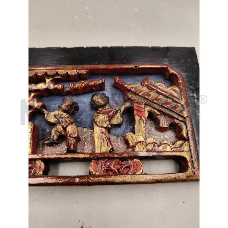 PLACCA LEGNO ORIENT  | Mercatino dell'Usato Roma talenti 2