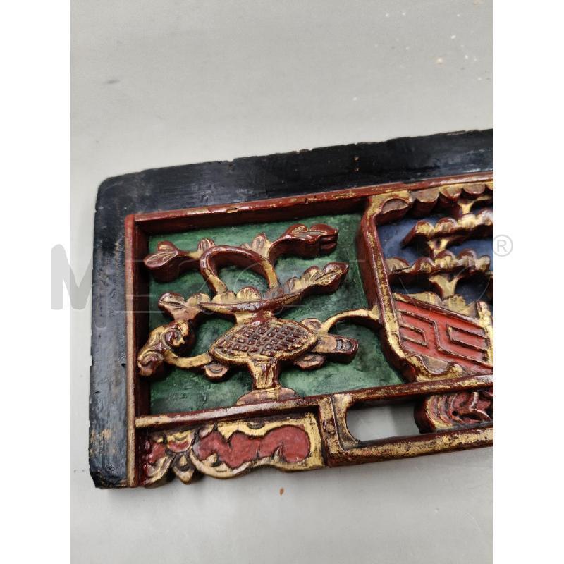 PLACCA LEGNO ORIENT  | Mercatino dell'Usato Roma talenti 3