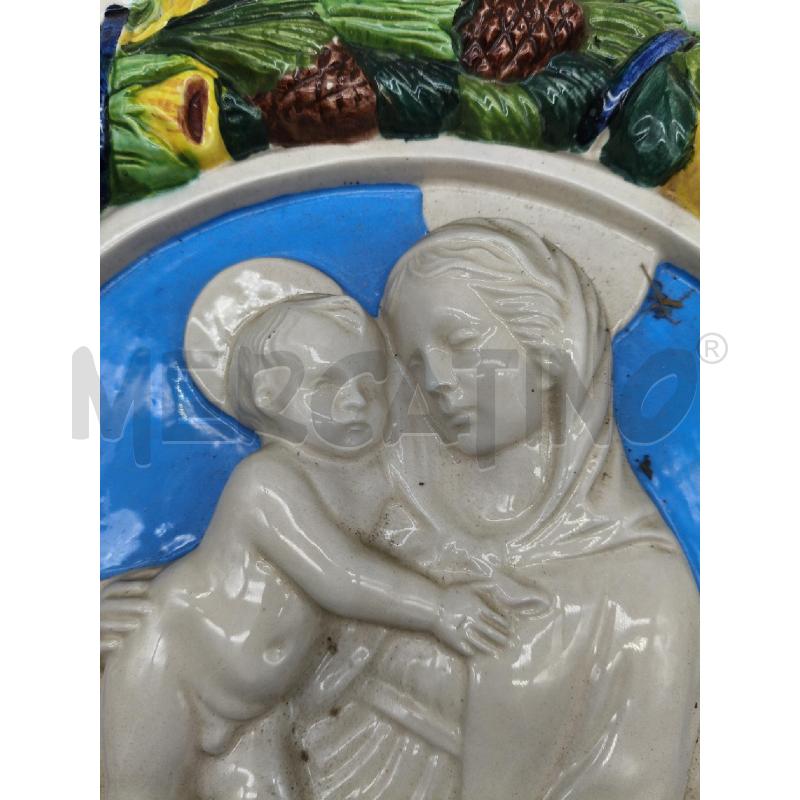 PLACCA MADONNA CER ITALY | Mercatino dell'Usato Roma talenti 2