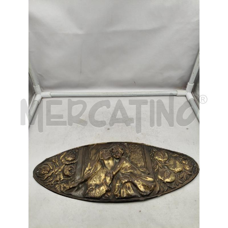 PLACCA RAME MATERNITA'LIBERTY | Mercatino dell'Usato Roma talenti 1