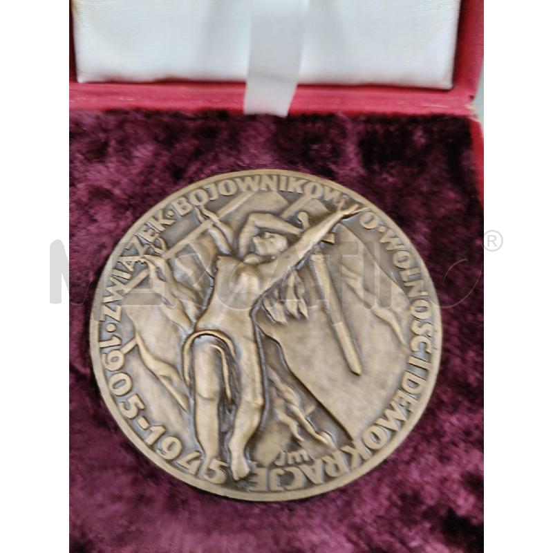 PLACCA ZWIAZEK BOJOWNIKOW 1905 1945 | Mercatino dell'Usato Roma talenti 2
