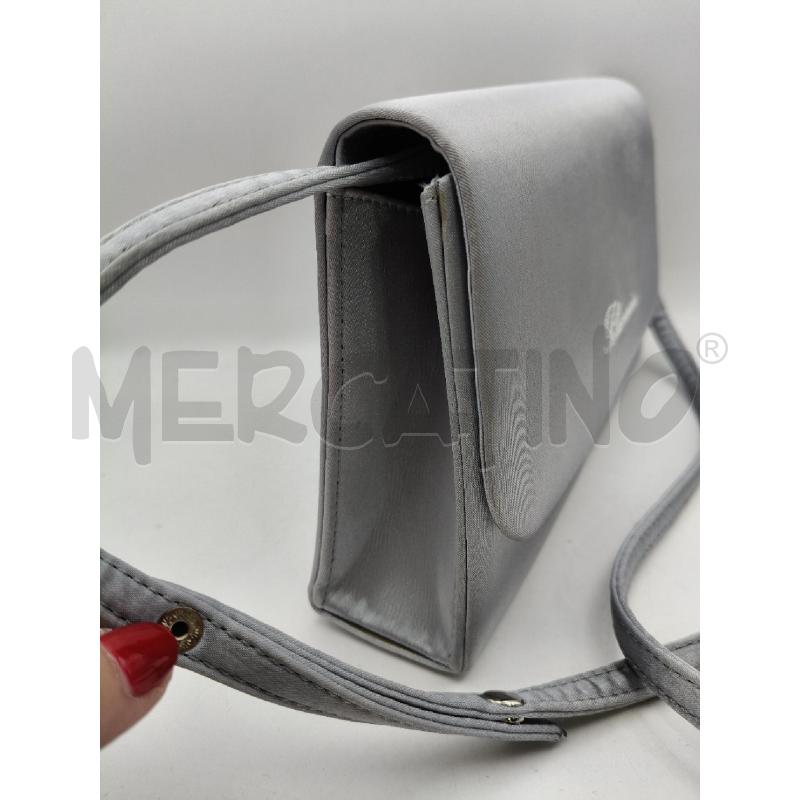 POCHETTE BLUMARINE ARGENTO LOG RIC | Mercatino dell'Usato Roma talenti 2