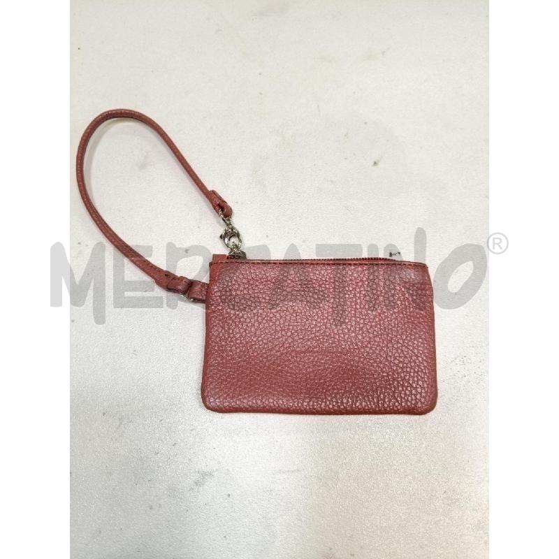 POCHETTE BUSTINA COCCINELLE BORD PELLE MART  | Mercatino dell'Usato Roma talenti 1