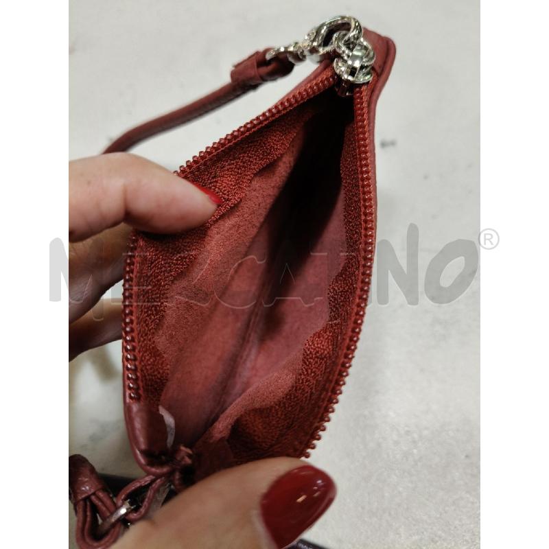 POCHETTE BUSTINA COCCINELLE BORD PELLE MART  | Mercatino dell'Usato Roma talenti 4