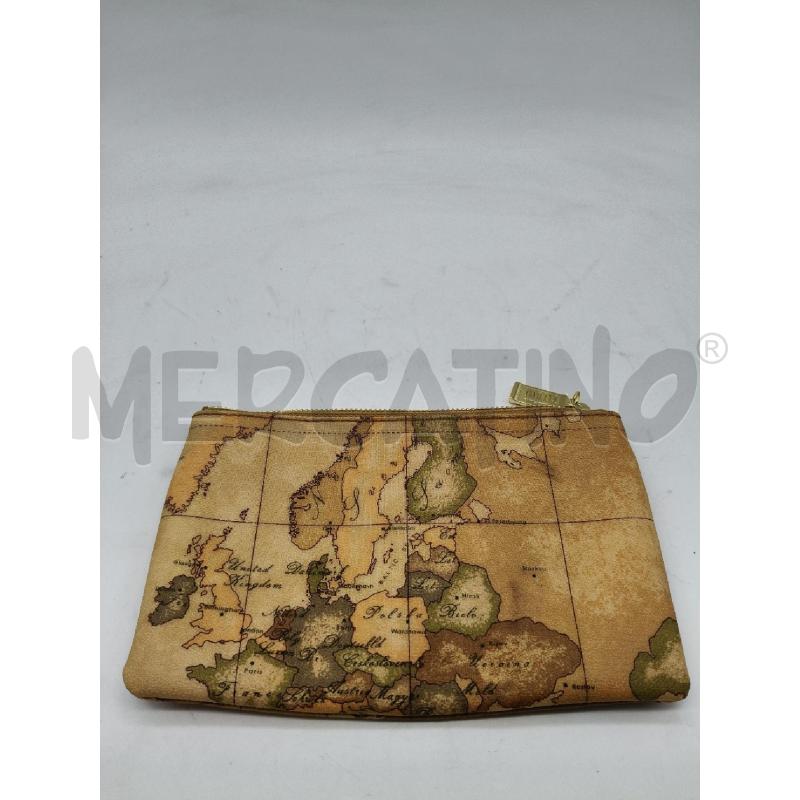 POCHETTE BUSTINA PRIMA CLASSE GEO ZIP DOR  | Mercatino dell'Usato Roma talenti 1
