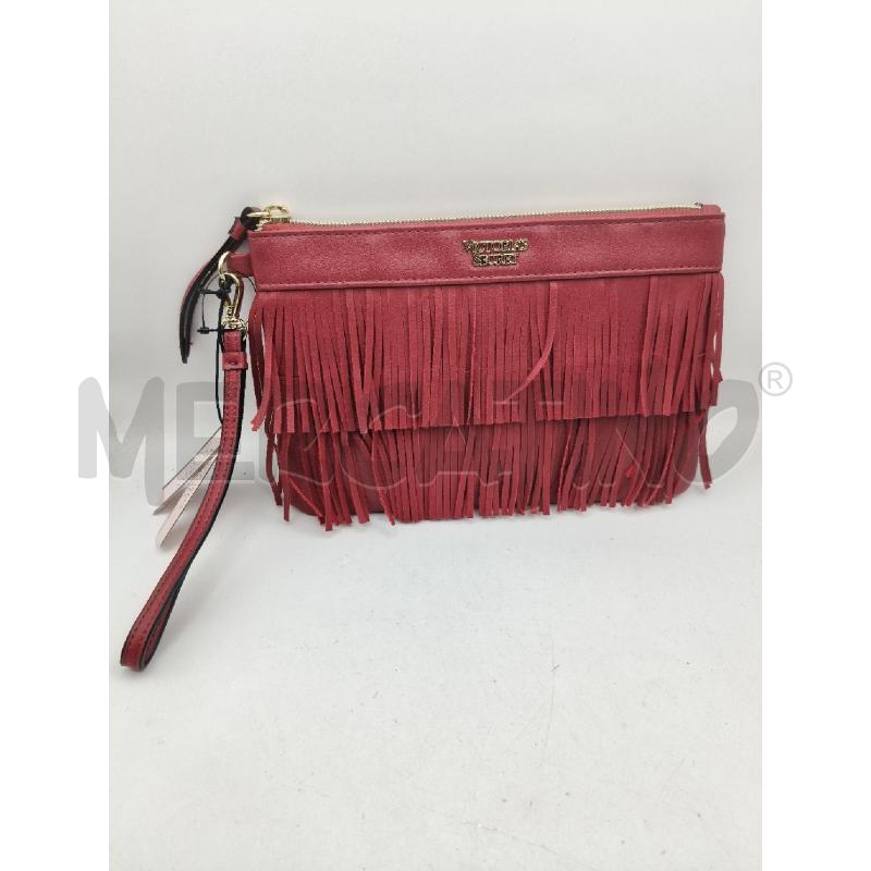 POCHETTE BUSTINA VICTORIAS SECRET BORD FRANGE | Mercatino dell'Usato Roma talenti 1
