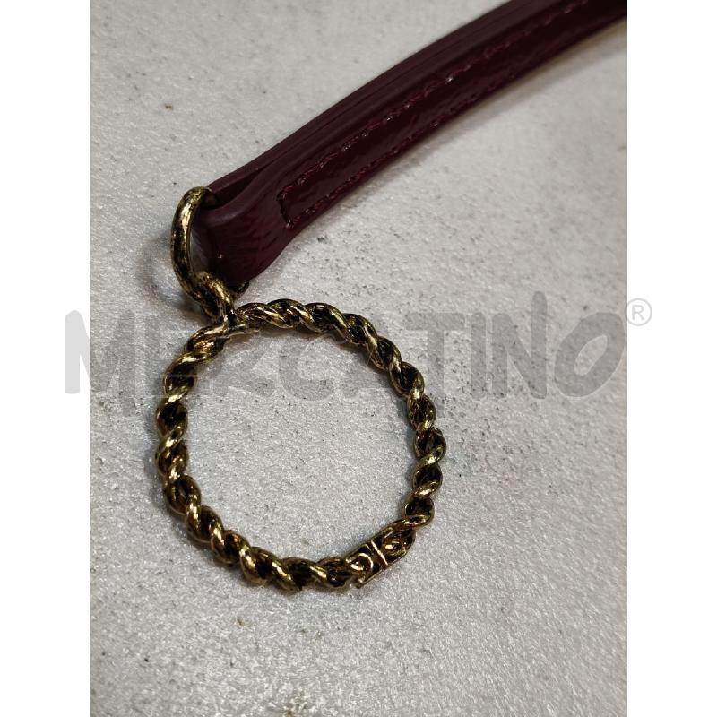 POCHETTE ELISABETTA FRANCHI VIOLA VERNICE ZIP DOR | Mercatino dell'Usato Roma talenti 2