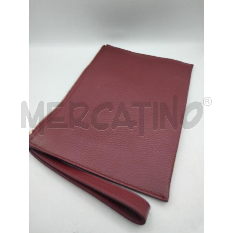 POCHETTE FURLA BUSTINA BORD GRIGIO  | Mercatino dell'Usato Roma talenti 5