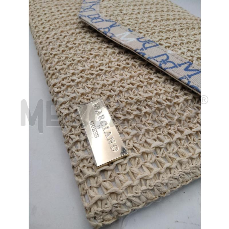 POCHETTE GUESS MARCIANO RAFFIA   | Mercatino dell'Usato Roma talenti 2