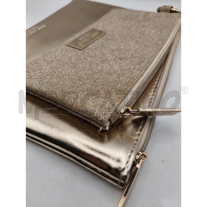 POCHETTE JIMMY CHOO PARFUMS ORO DOPPIA | Mercatino dell'Usato Roma talenti 2