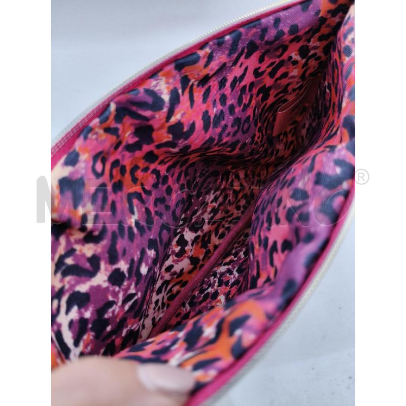 POCHETTE JUST CAVALLI X  KIKO FUCSIA/LEOP | Mercatino dell'Usato Roma talenti 3