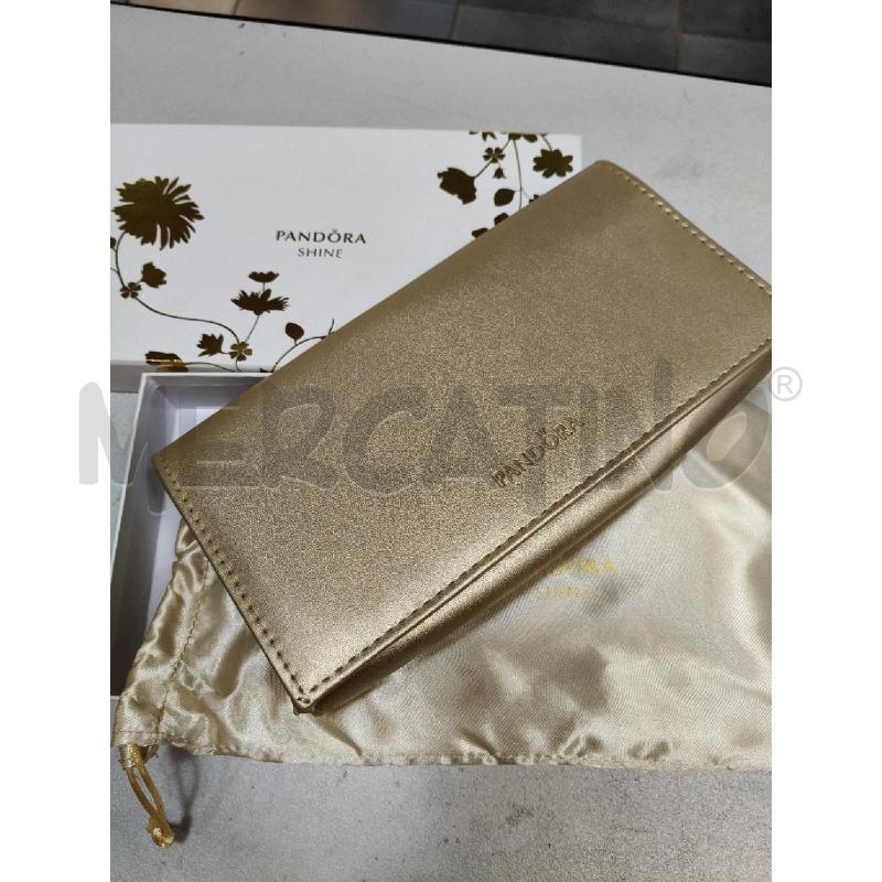 POCHETTE PANDORA SHINE DORATO | Mercatino dell'Usato Roma talenti 1