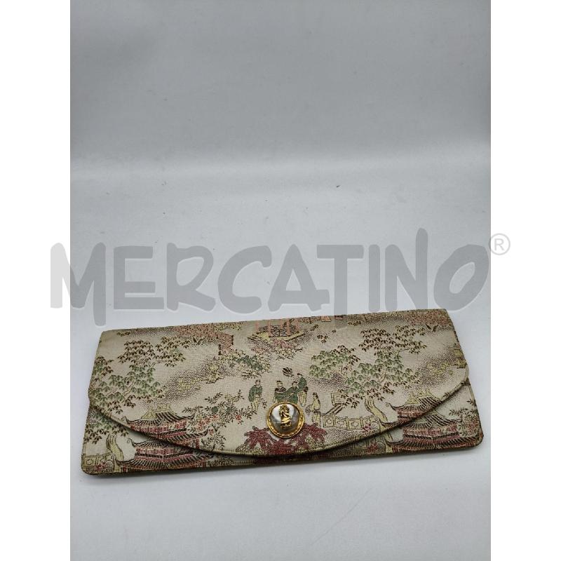 POCHETTE RETT TESS ORIENTALE BIE BOTT MADREP  | Mercatino dell'Usato Roma talenti 1