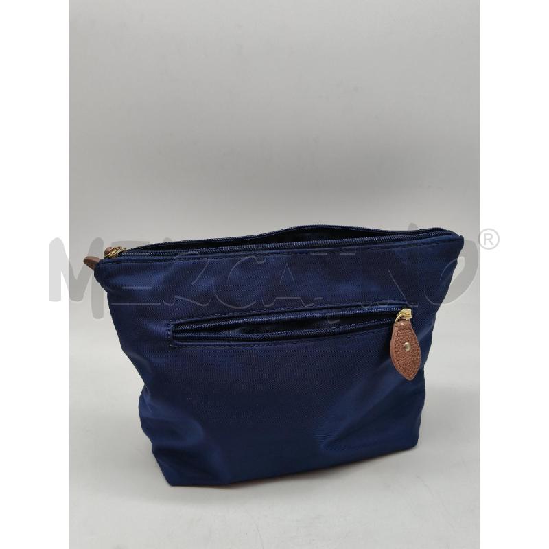 POCHETTE VENDULA BLU PAESAGGIO ROSA | Mercatino dell'Usato Roma talenti 3