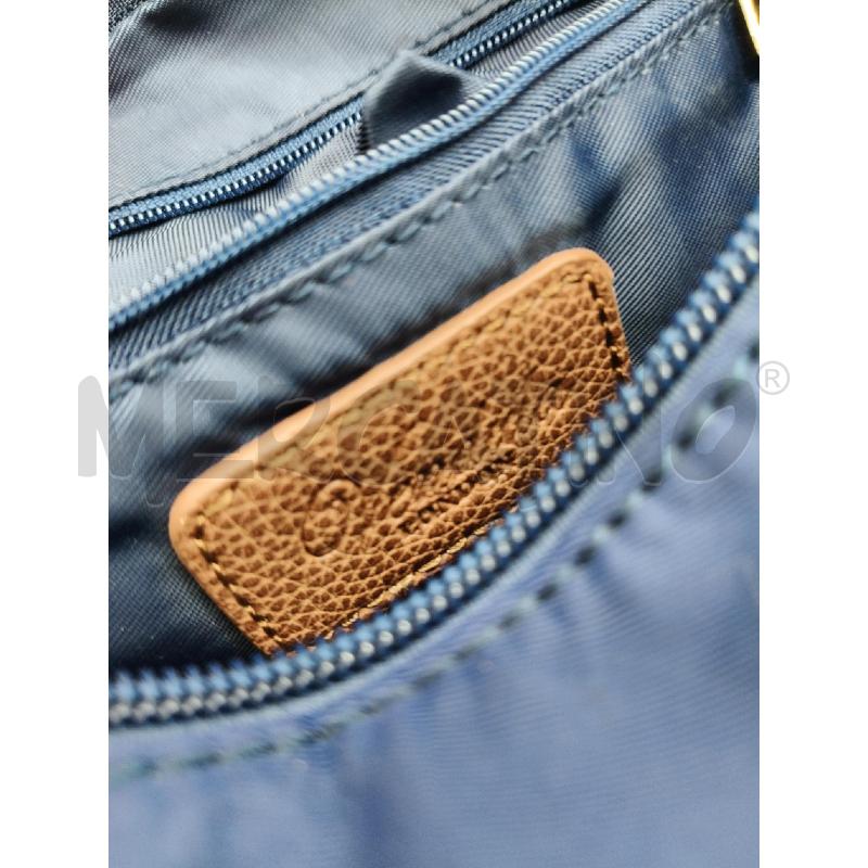 POCHETTE VENDULA BLU PAESAGGIO ROSA | Mercatino dell'Usato Roma talenti 4