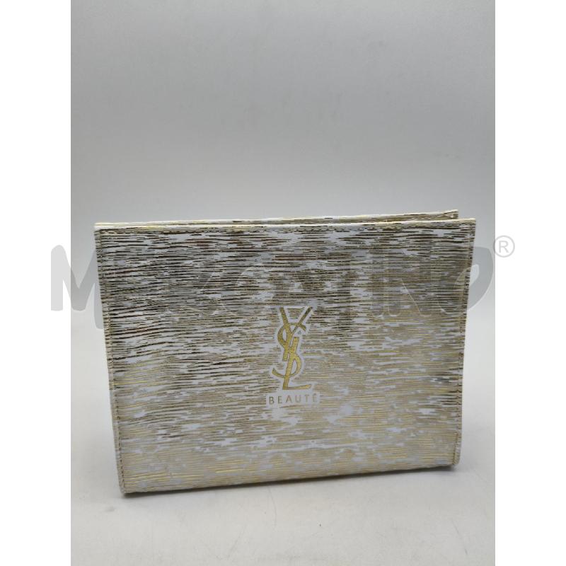 POCHETTE YSL BEAUTY BIA RIGHE DOR | Mercatino dell'Usato Roma talenti 1