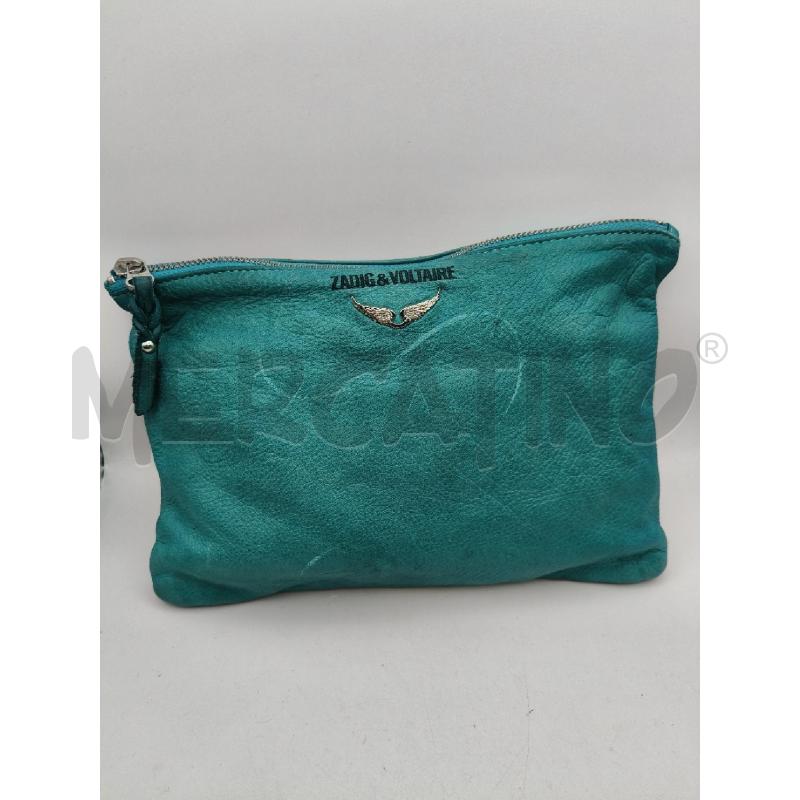 POCHETTE ZADIG VOLTAIRE OTTANIO USTA CHIUS ZIP  | Mercatino dell'Usato Roma talenti 1