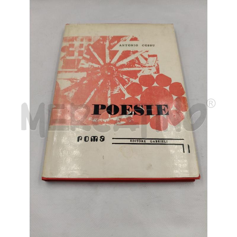 POESIE ANTONIO COSSU | Mercatino dell'Usato Roma talenti 1