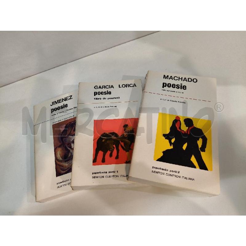 POETI SPAGNOLI CONTEMPORANEI | Mercatino dell'Usato Roma talenti 3