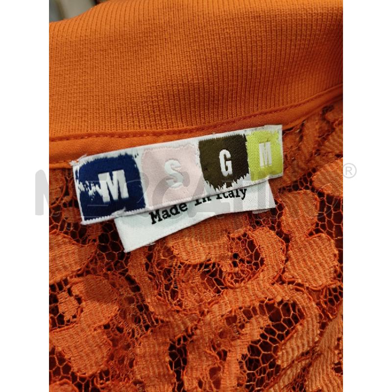 POLO D MSGM PIZZO ARA B/MAGLIA  | Mercatino dell'Usato Roma talenti 4