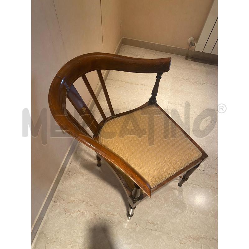 POLTRONA ANGOLARE LEGNO  | Mercatino dell'Usato Roma talenti 2