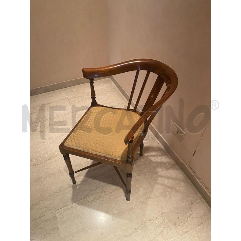 POLTRONA ANGOLARE LEGNO  | Mercatino dell'Usato Roma talenti 3
