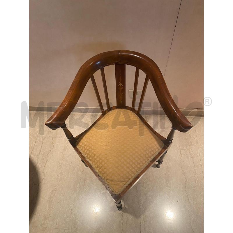 POLTRONA ANGOLARE LEGNO  | Mercatino dell'Usato Roma talenti 4