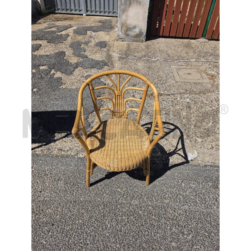 POLTRONA BAMBOO DA RIV | Mercatino dell'Usato Roma talenti 1