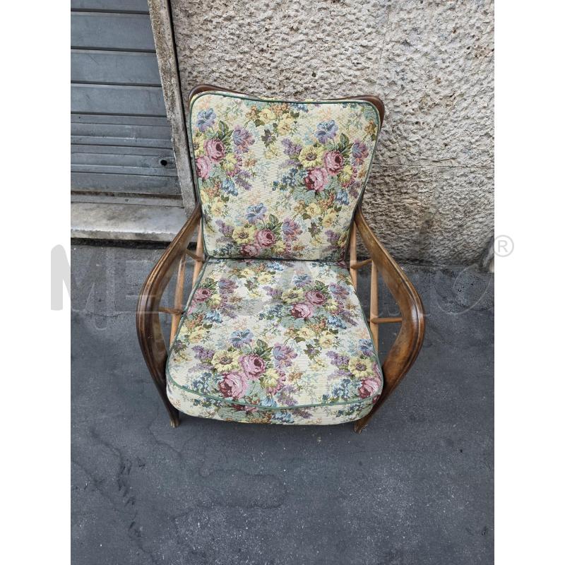 POLTRONA DECO TESS FIORI | Mercatino dell'Usato Roma talenti 1