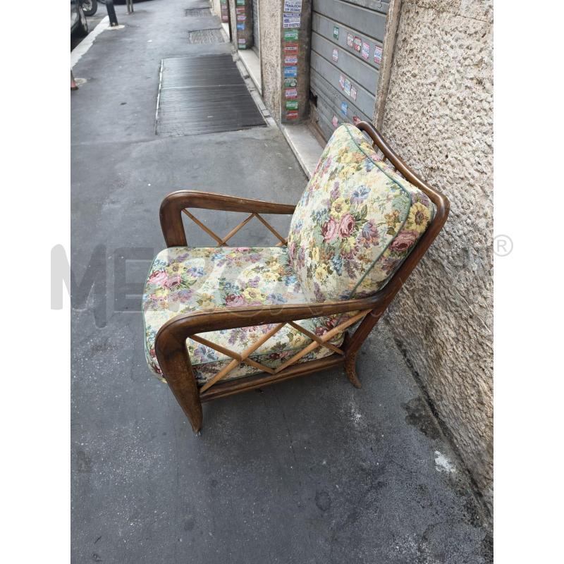 POLTRONA DECO TESS FIORI | Mercatino dell'Usato Roma talenti 3