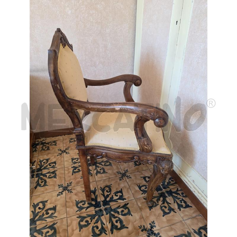 POLTRONA LEGNO TESS GIALLA | Mercatino dell'Usato Roma talenti 2