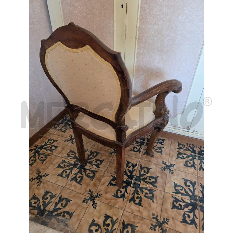 POLTRONA LEGNO TESS GIALLA | Mercatino dell'Usato Roma talenti 3