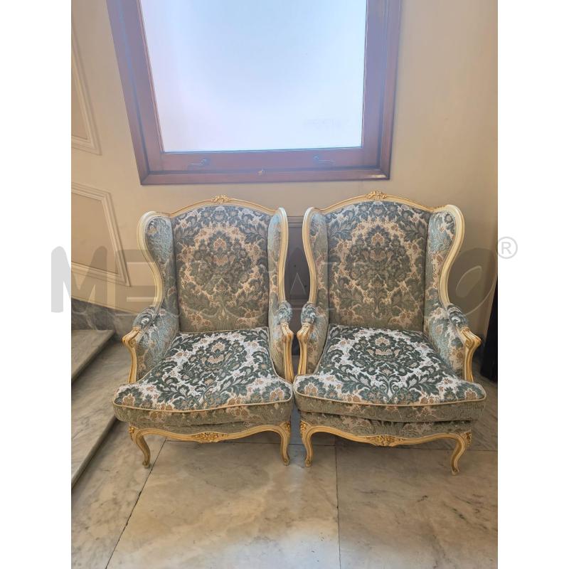 POLTRONE COPPIA BERGERE VENEZIANO | Mercatino dell'Usato Roma talenti 1