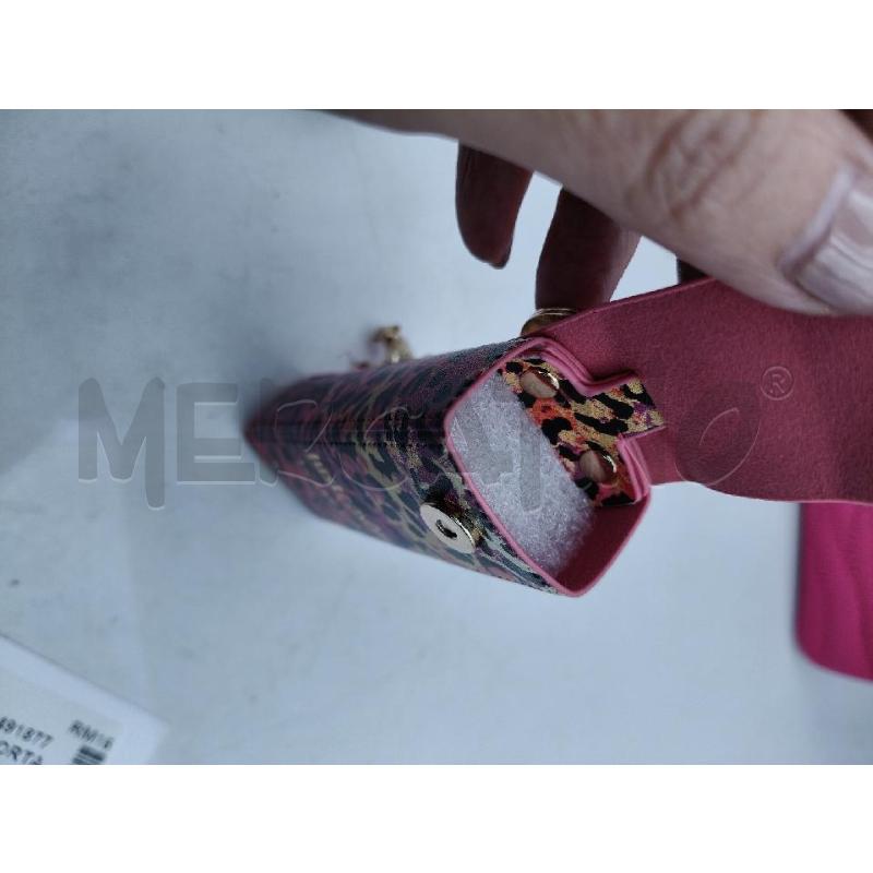 PORTACHIAVI CON PORTAPROFUMI JUST CAVALLI X KIKO LEOP FUCSIA   | Mercatino dell'Usato Roma talenti 3