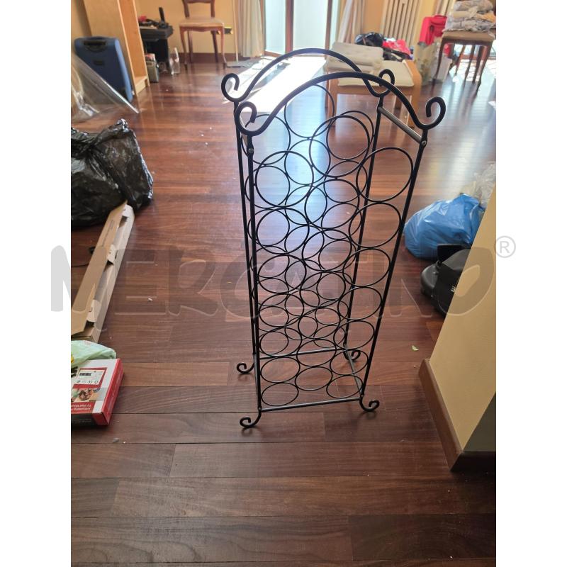 PORTA BOTTIGLIE FERRO | Mercatino dell'Usato Roma talenti 1