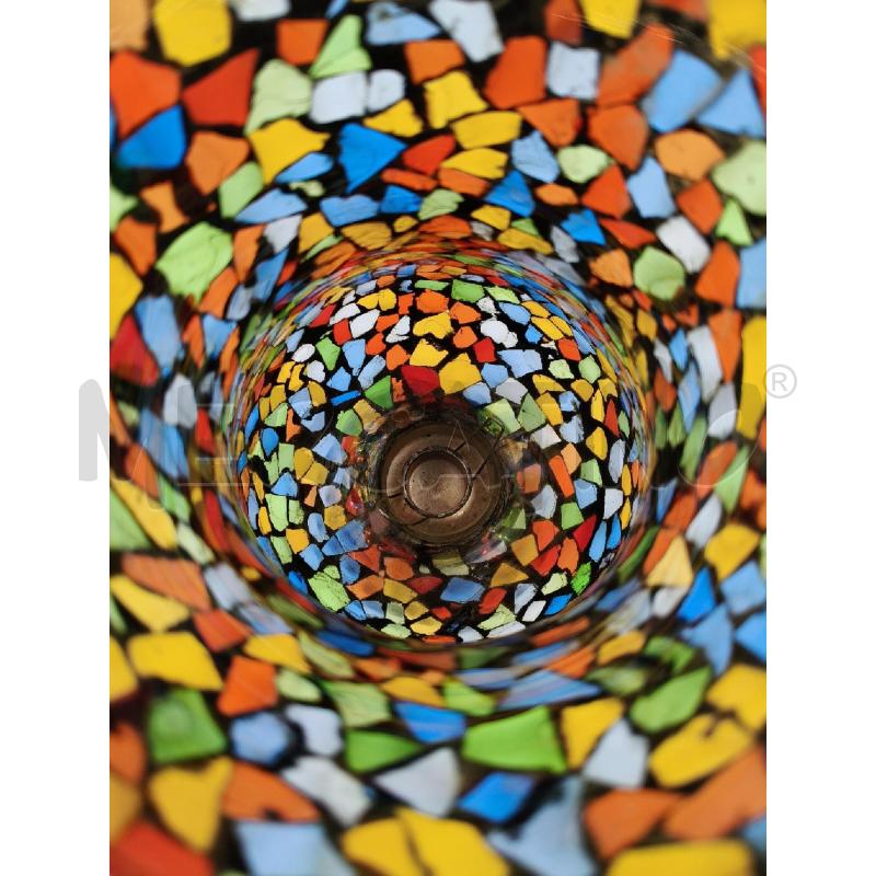PORTA CANDELA VETRO MOSAICO  | Mercatino dell'Usato Roma talenti 5