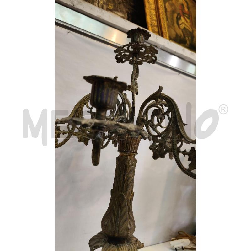 PORTA CANDELE 5F CROMO DOR EP  | Mercatino dell'Usato Roma talenti 5