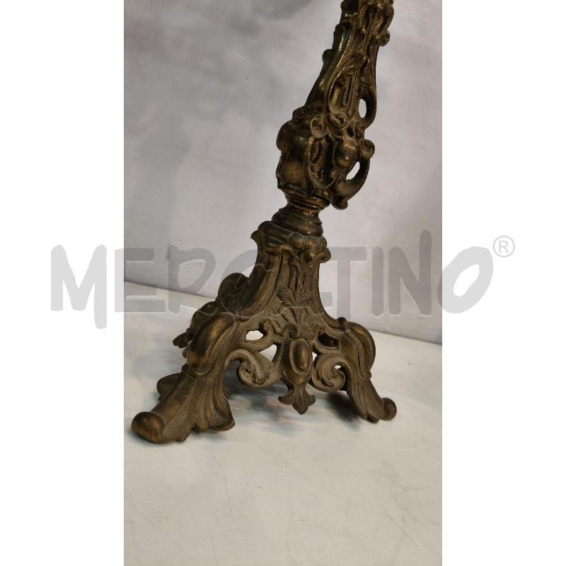 PORTA CANDELE 5F CROMO DOR EP  | Mercatino dell'Usato Roma talenti 2