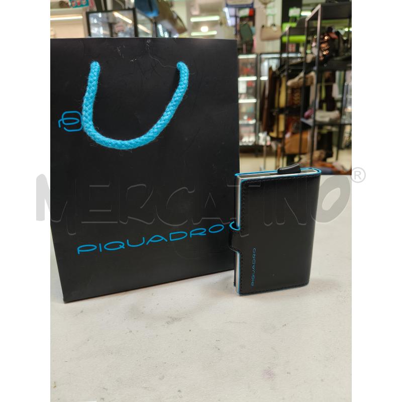PORTA CARTE PIQUADRO RIG BLU PROF CEL  | Mercatino dell'Usato Roma talenti 1