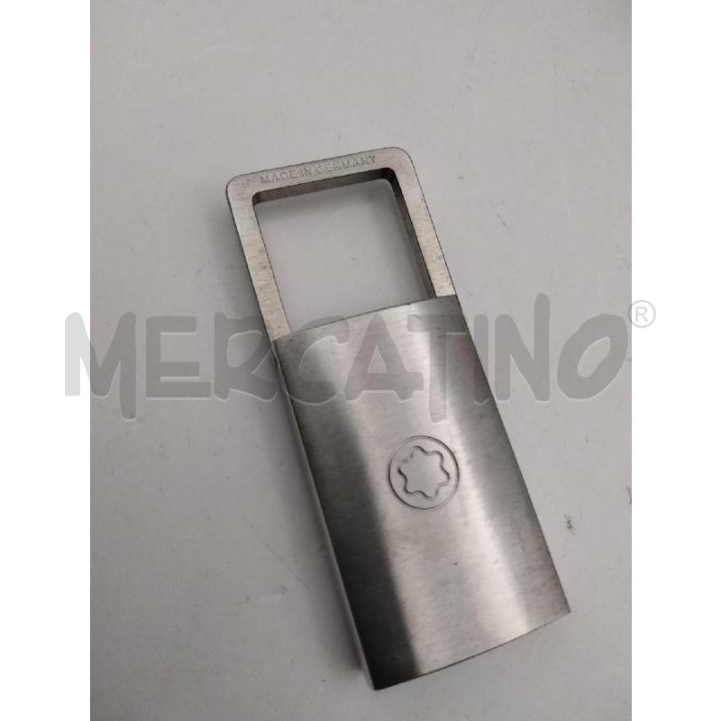 PORTA CHIAVI MONT BLANC ACCIAIO LUCCHETTO ZIGRINATO  | Mercatino dell'Usato Roma talenti 3