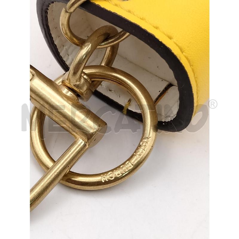 PORTA CHIAVI TORY BURCH MACCHIAN GIALLA  | Mercatino dell'Usato Roma talenti 4