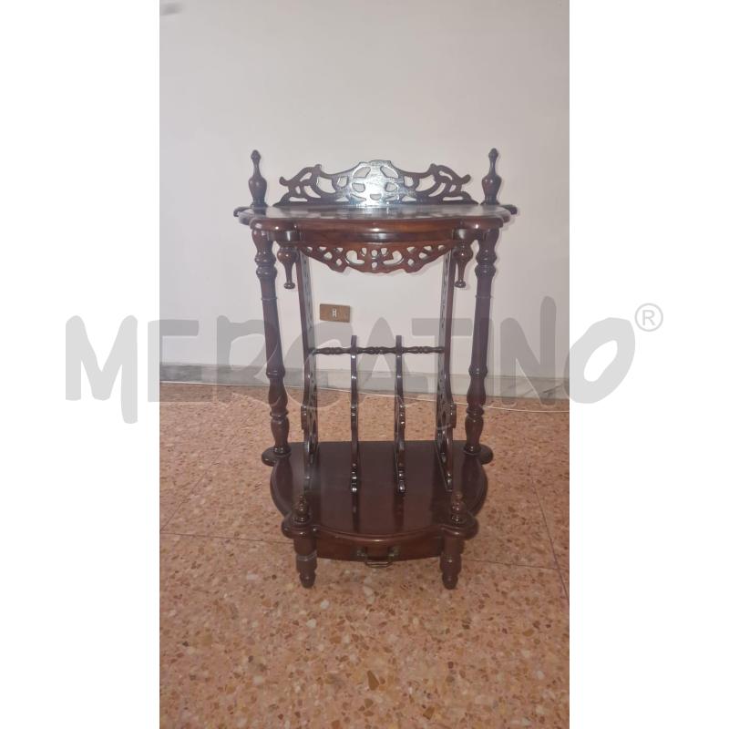 PORTA DISCHI LEG MOGANO  | Mercatino dell'Usato Roma talenti 1